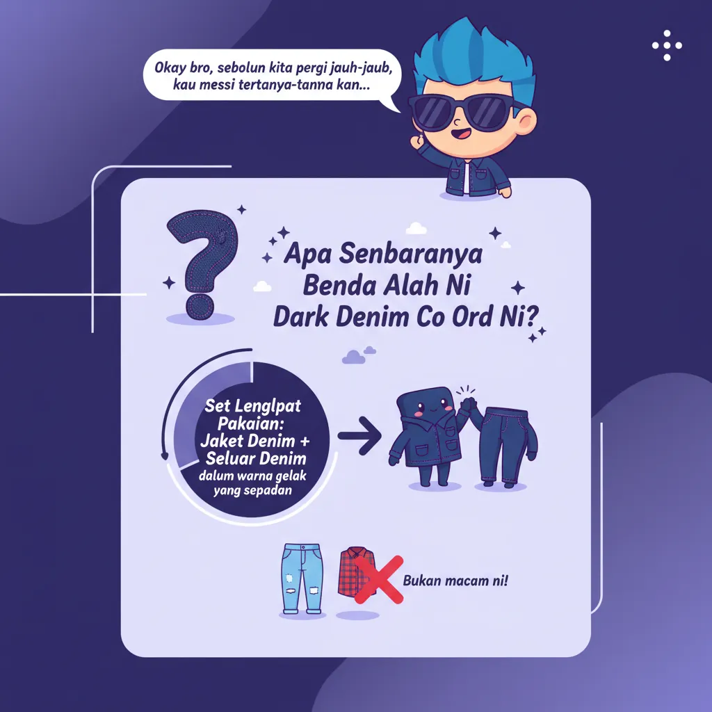 Apa Itu Dark Denim Co Ord?