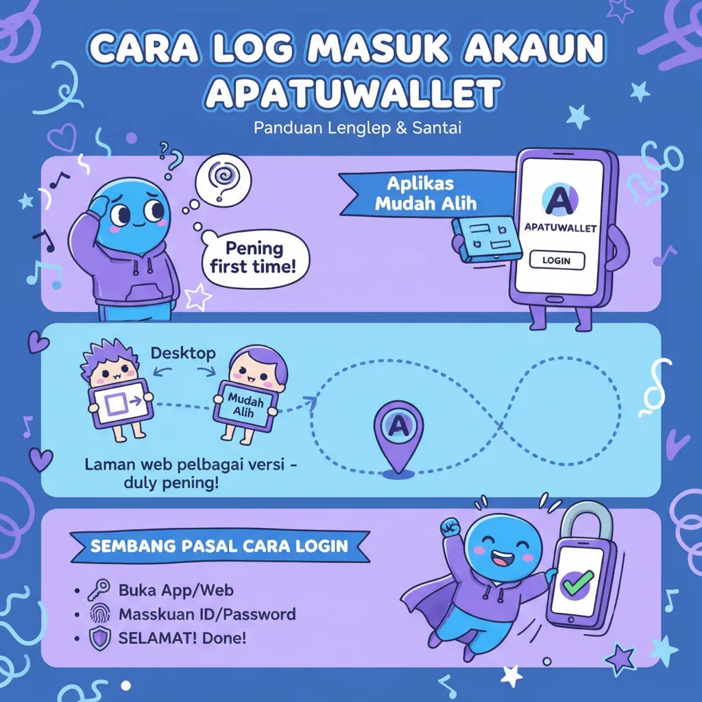 Cara Log Masuk Akaun Apatuwallet