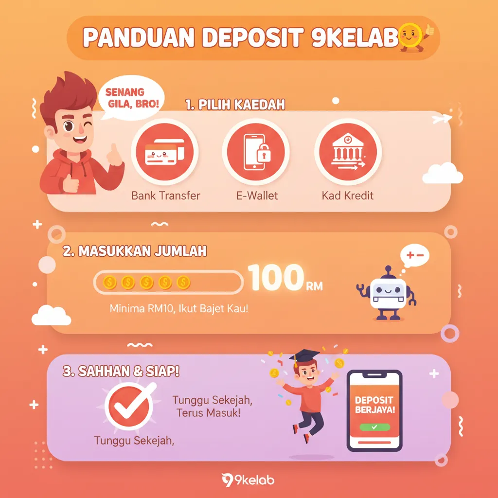 Panduan Pendaftaran Pengguna 9kelab