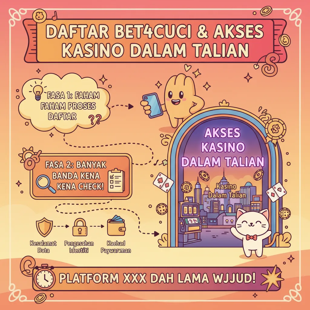 Daftar Bet4cuci & Akses Kasino Dalam Talian