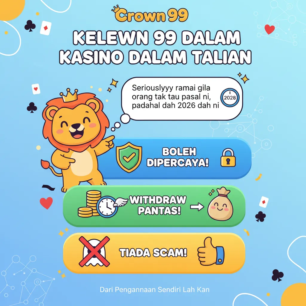 Kelebihan Crown 99 dalam Kasino Dalam Talian