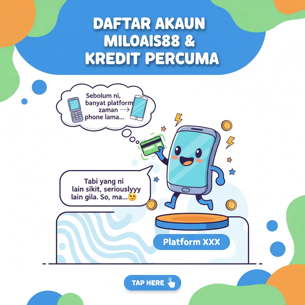 Daftar Akaun miloais88 & Kredit Percuma
