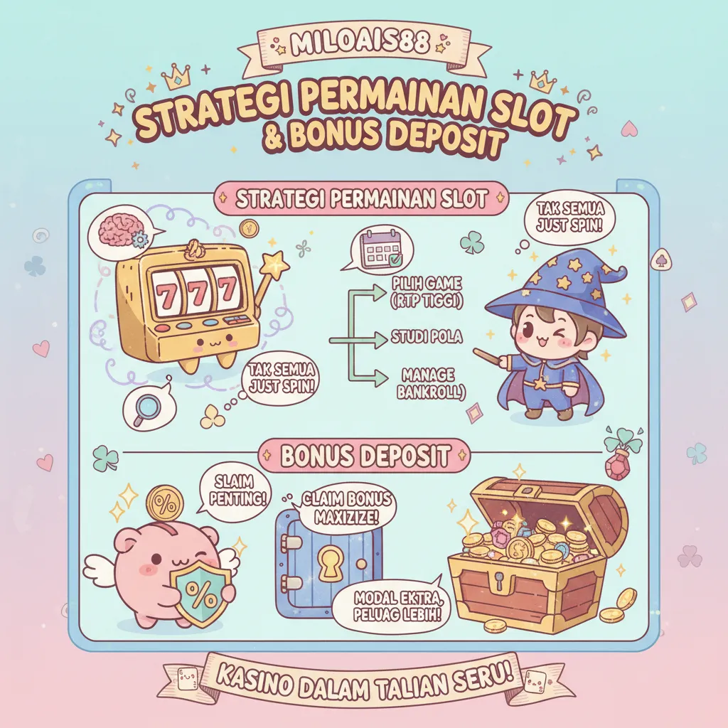 Strategi Permainan Slot & Bonus Deposit