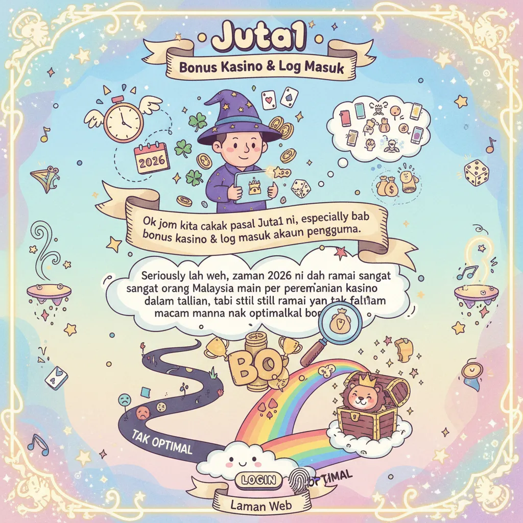 Juta1: Bonus Kasino & Log Masuk