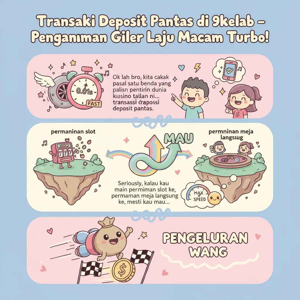 Transaksi Deposit Pantas di 9kelab