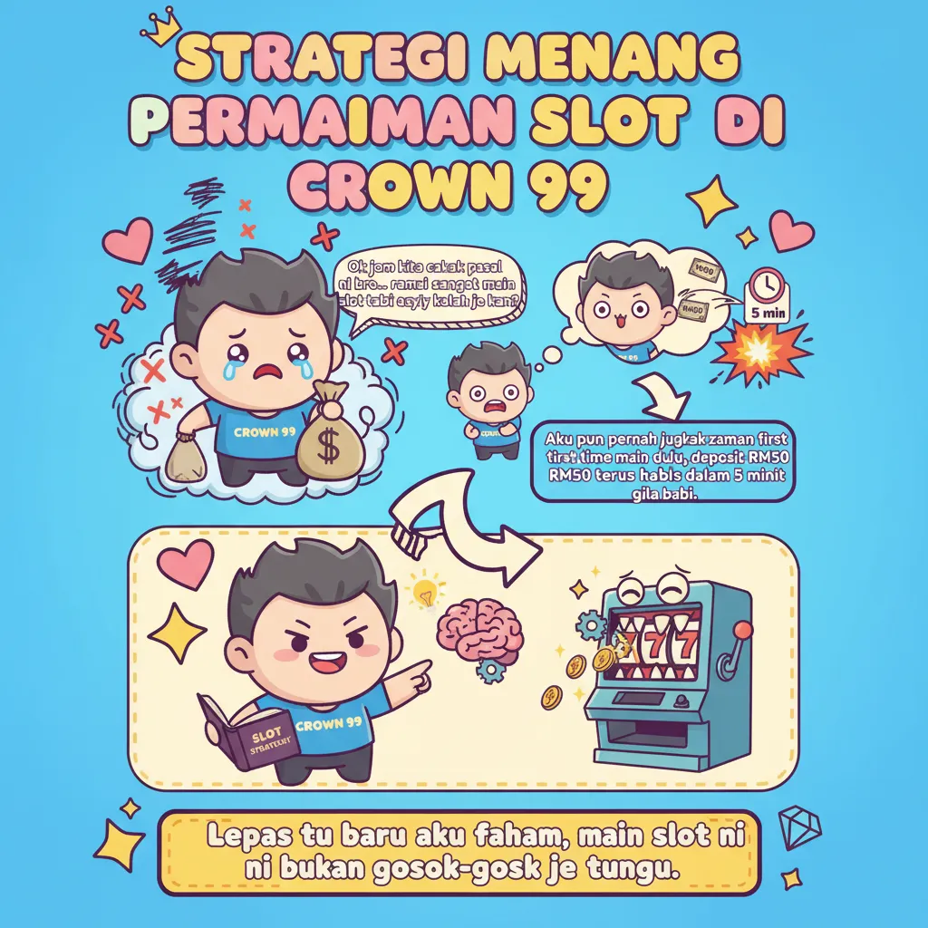 Strategi Menang Permainan Slot di Crown 99