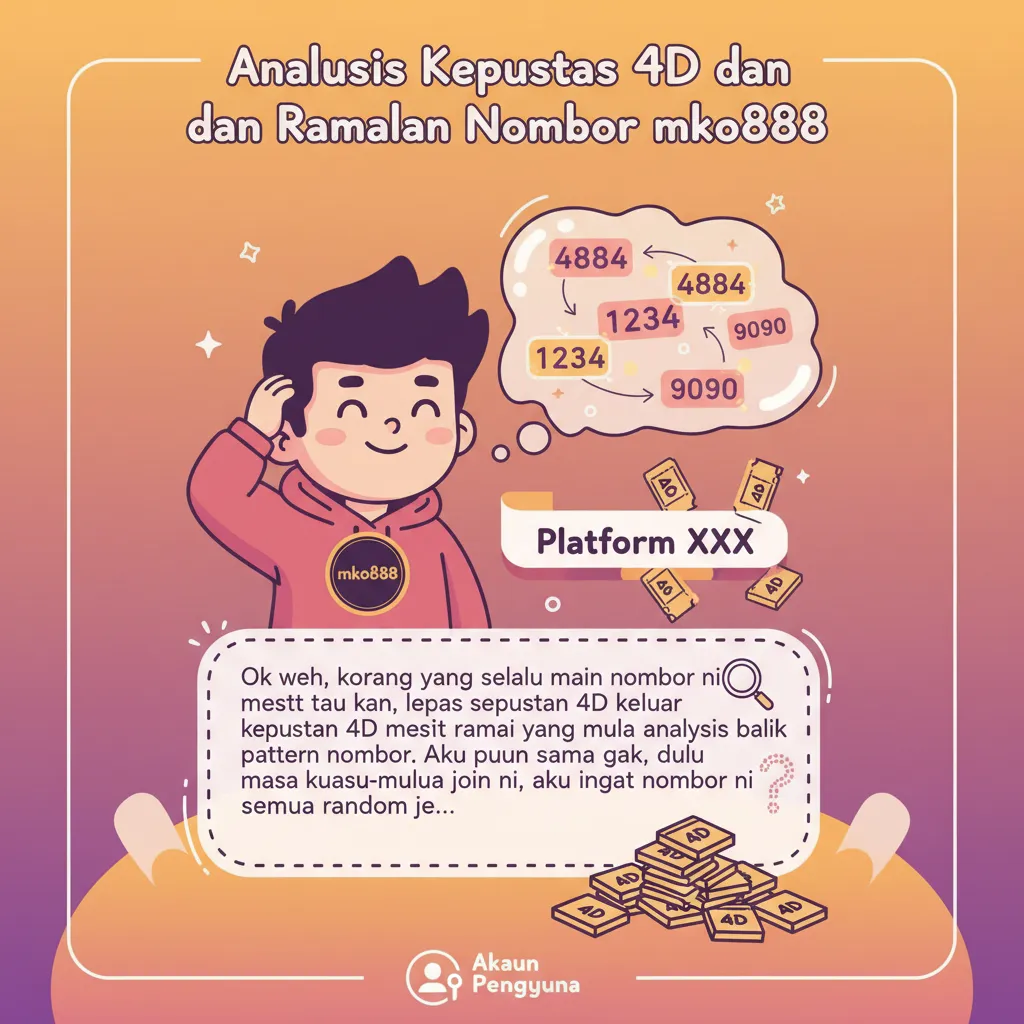 Analisis Keputusan 4D dan Ramalan Nombor mko888