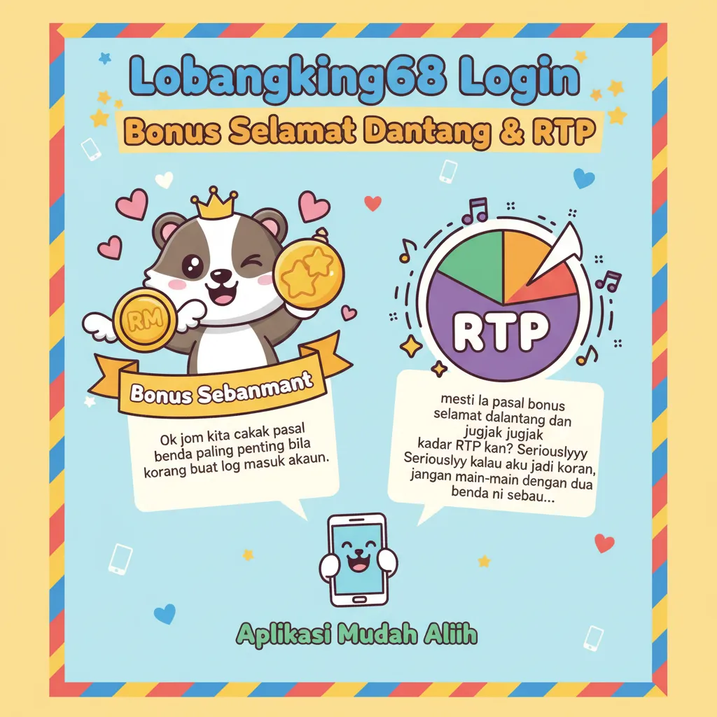 Lobangking68 Login: Bonus Selamat Datang & RTP