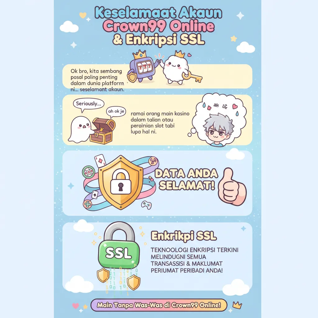 Keselamatan Akaun Crown99 Online & Enkripsi SSL