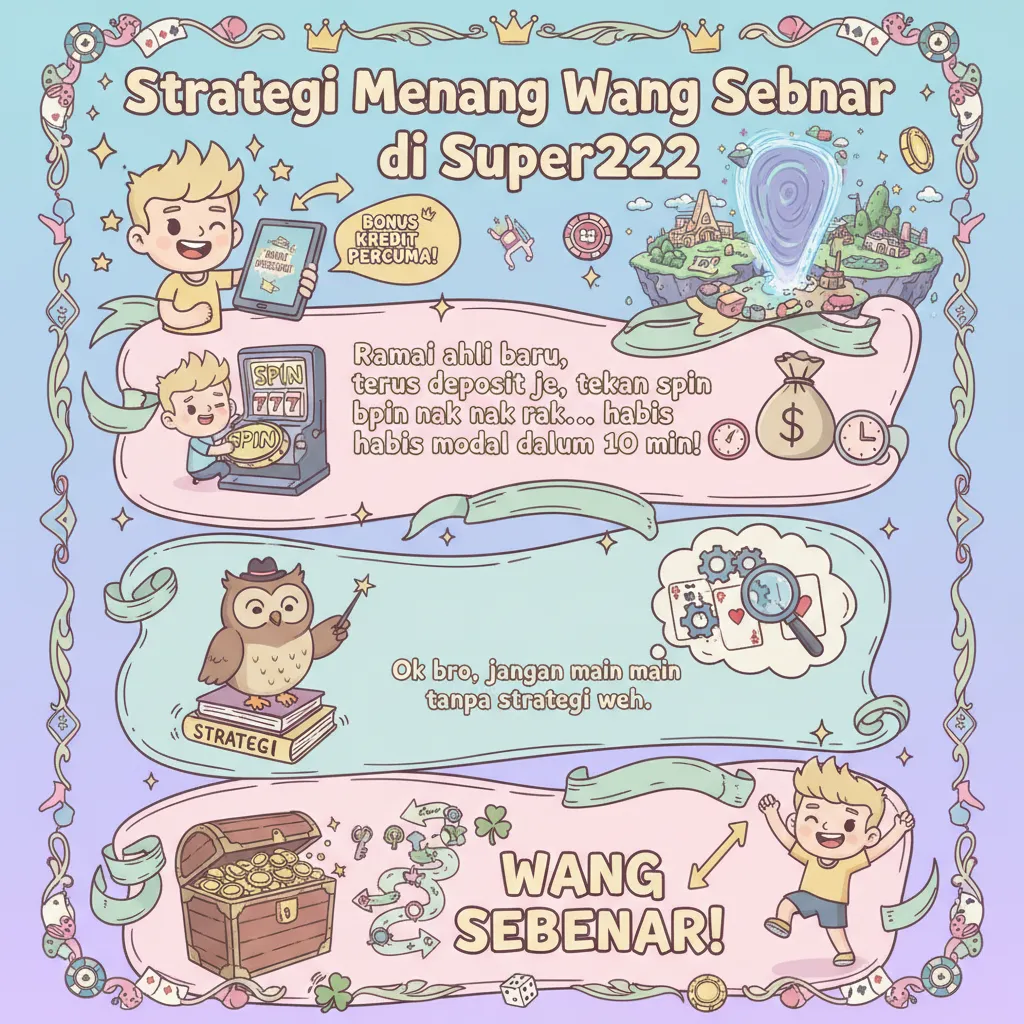 Strategi Menang Wang Sebenar di Super222