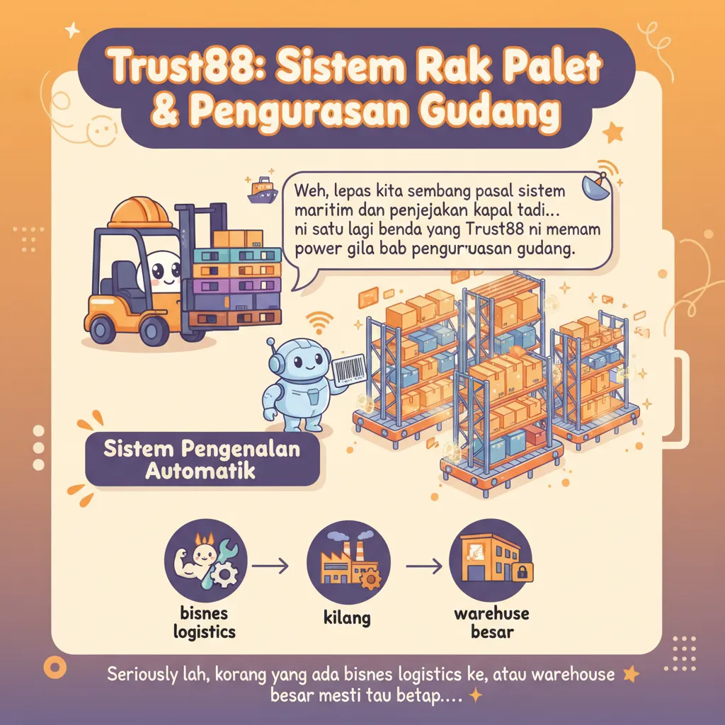 Trust88: Sistem Rak Palet & Pengurusan Gudang
