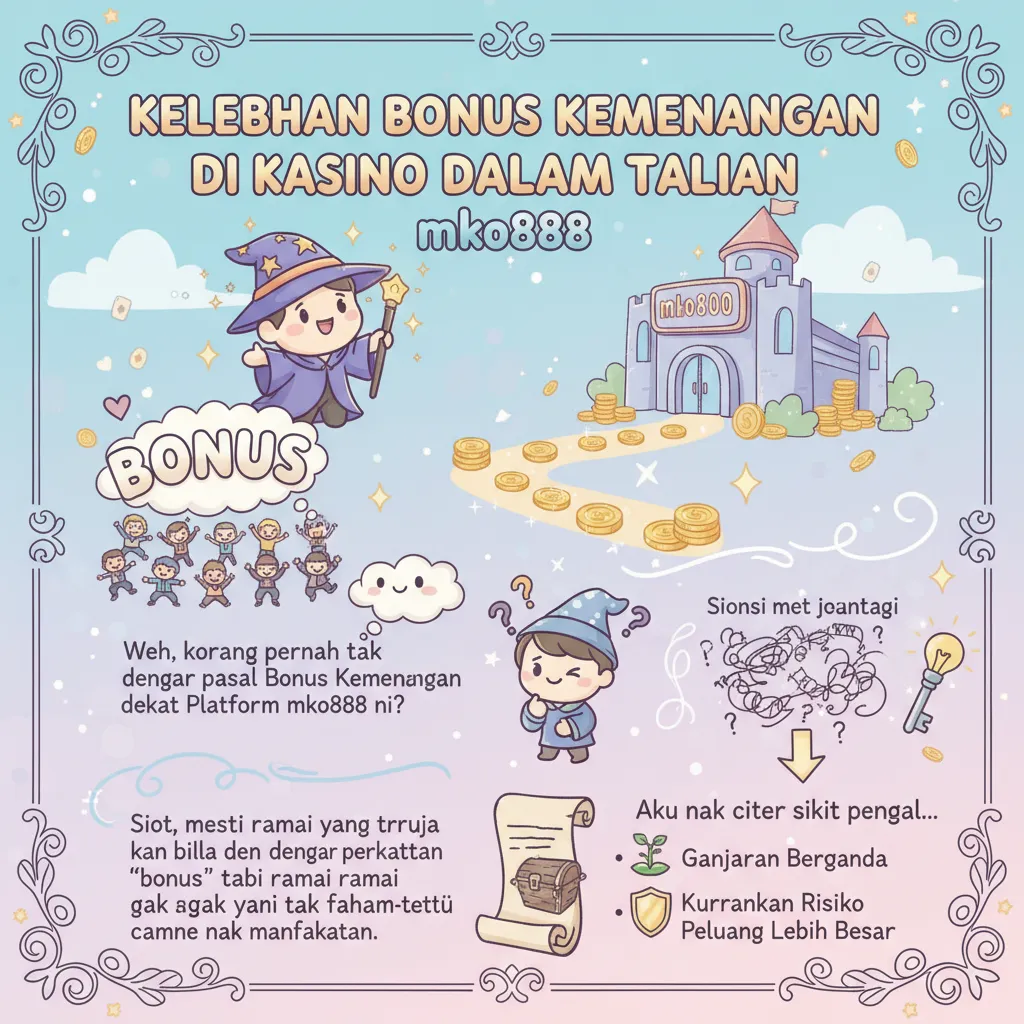 Kelebihan Bonus Kemenangan di Kasino Dalam Talian mko888