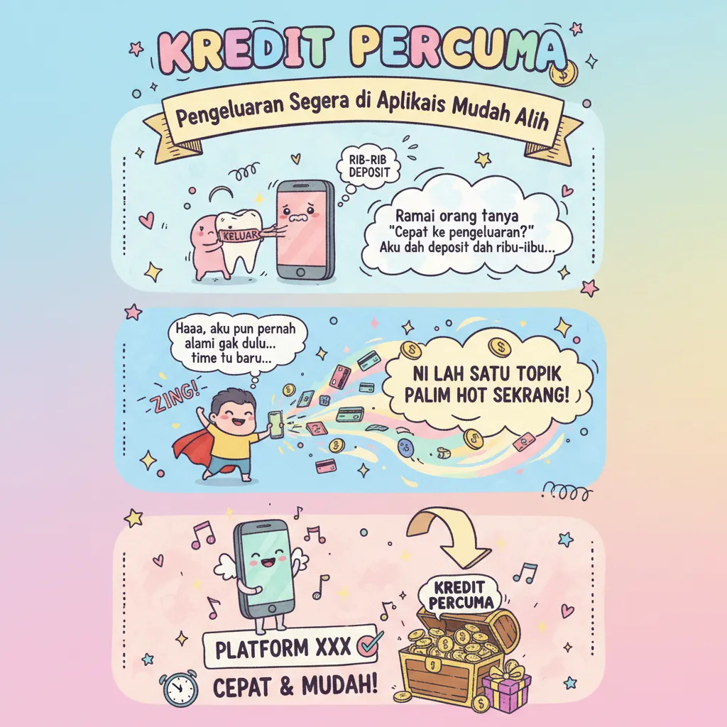 Pengeluaran Segera di Aplikasi Mudah Alih