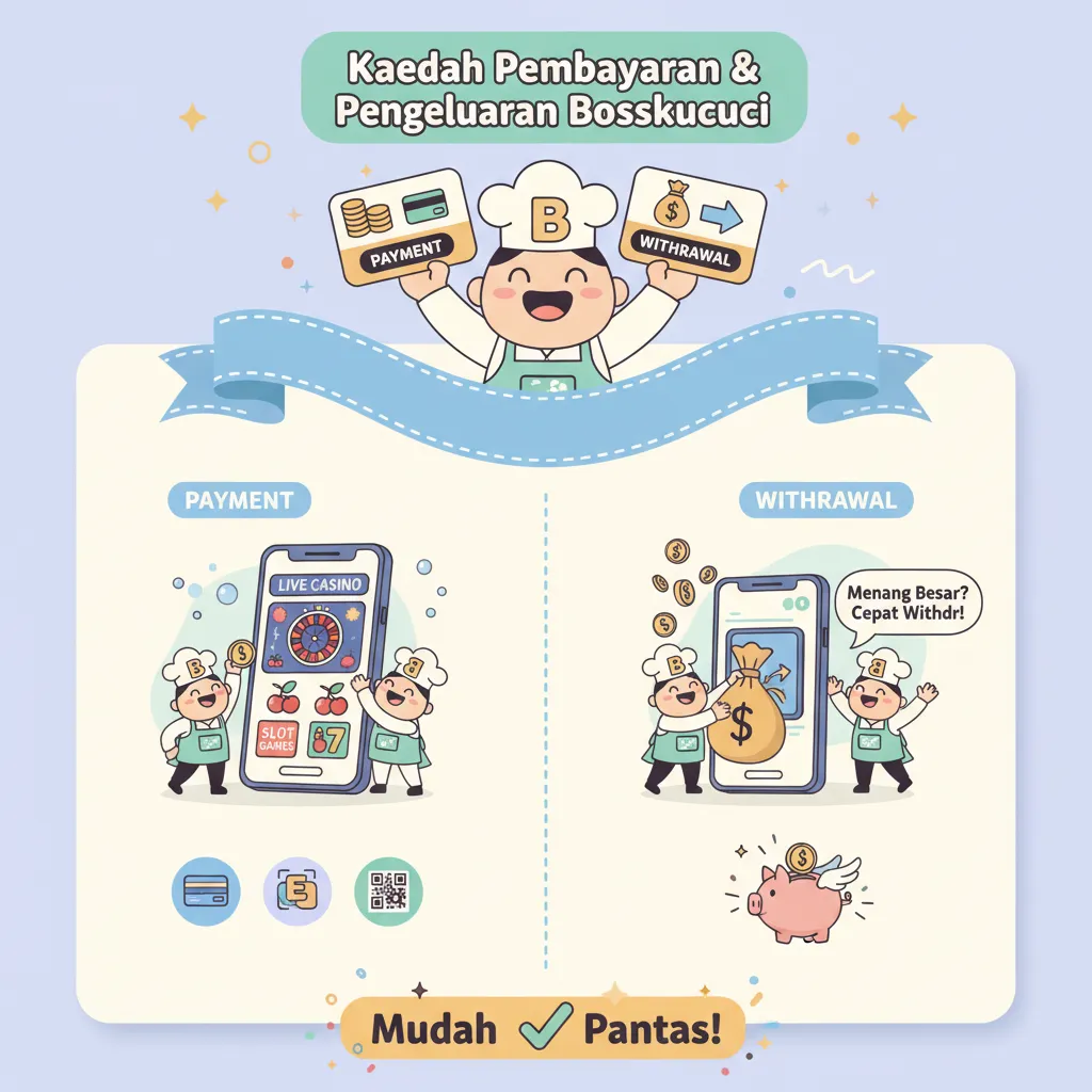 Kaedah Pembayaran & Pengeluaran Bosskucuci