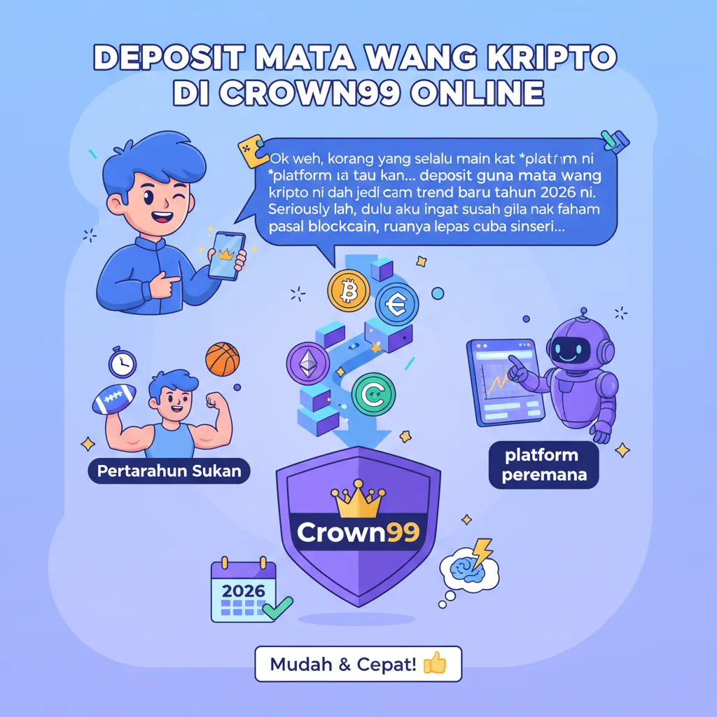 Deposit Mata Wang Kripto di Crown99 Online