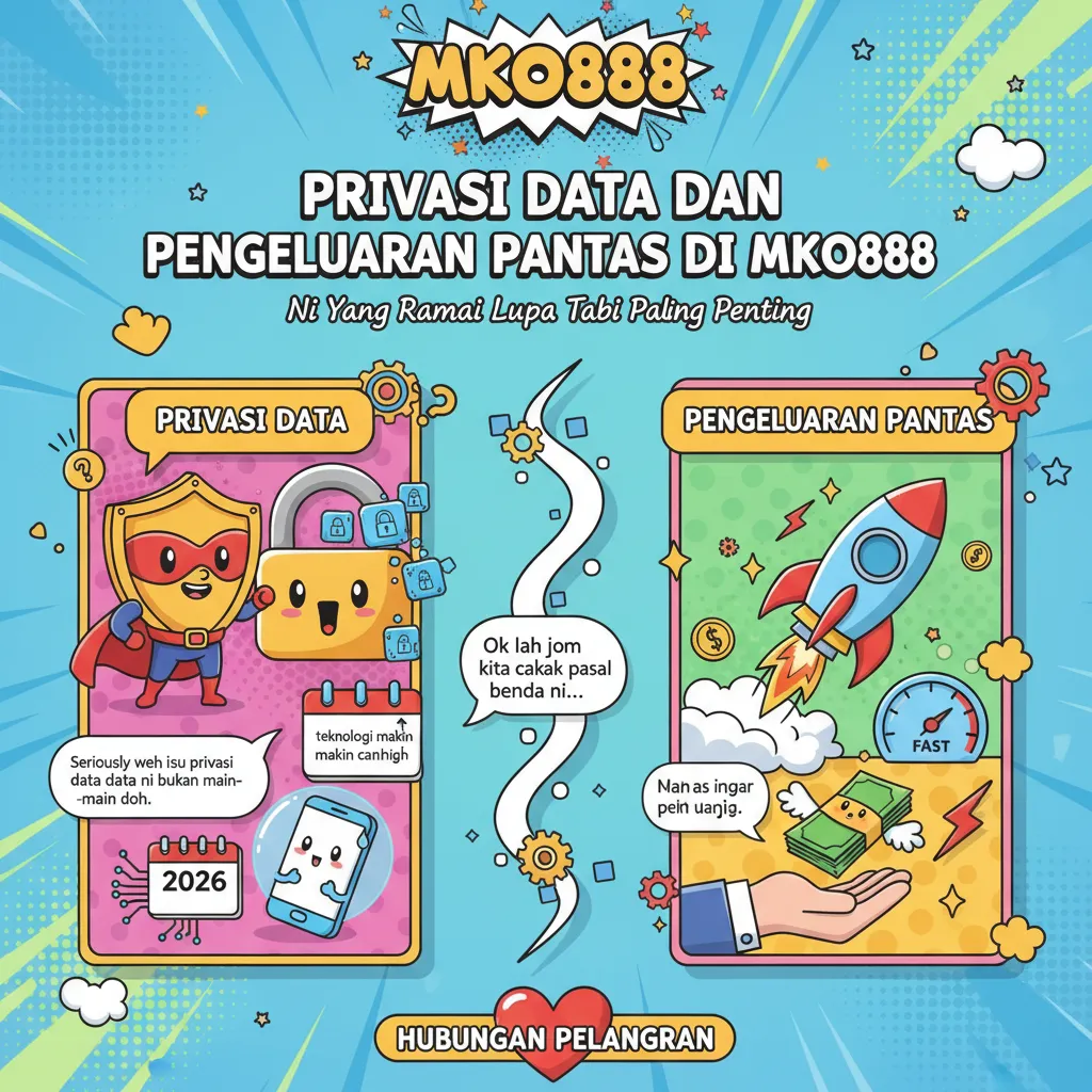 Privasi Data dan Pengeluaran Pantas di mko888