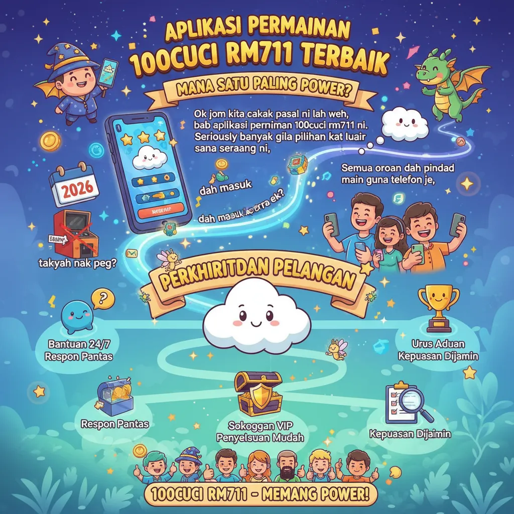 Aplikasi Permainan 100cuci rm711 Terbaik