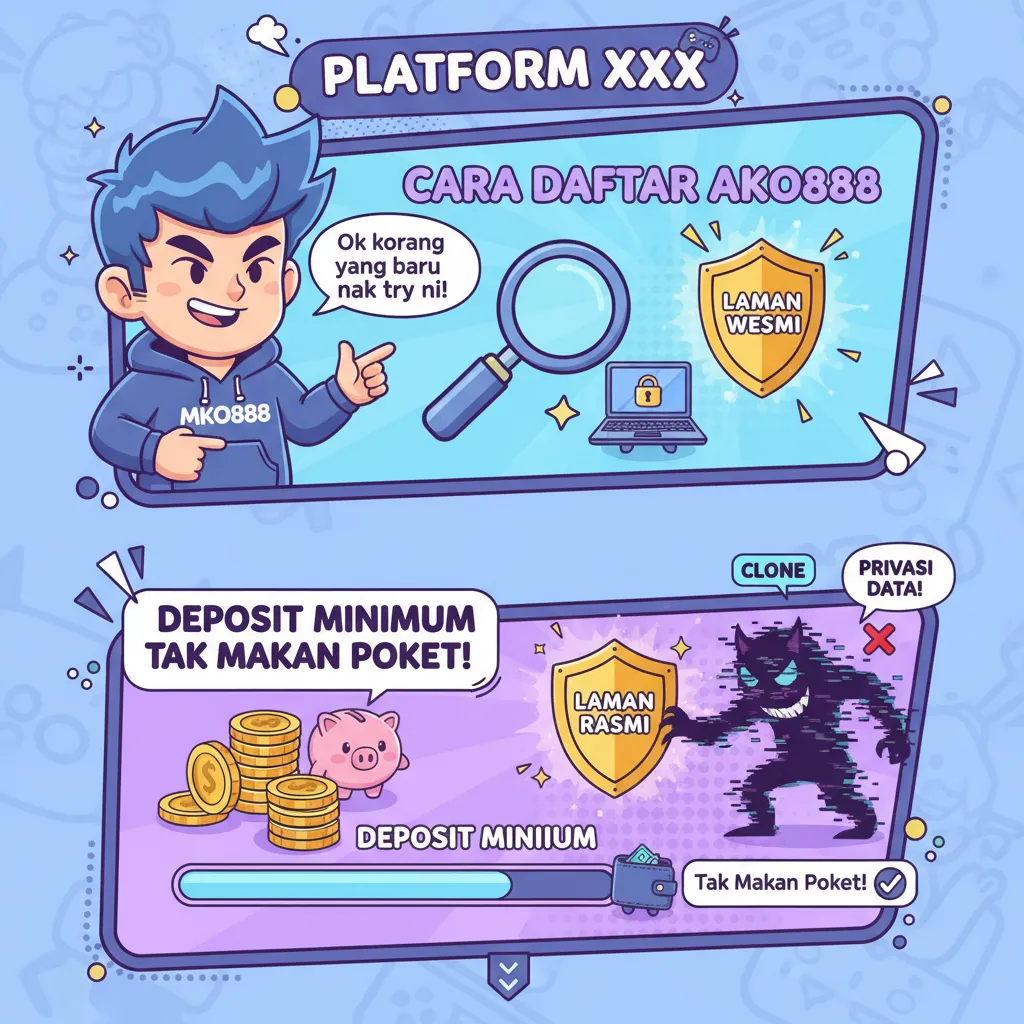 Cara Daftar Akaun mko888 & Deposit Minimum