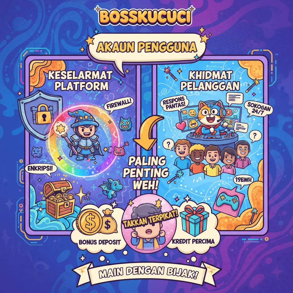 Meningkatkan Pengalaman di bosskucuci: Keselamatan Platform dan Khidmat Pelanggan