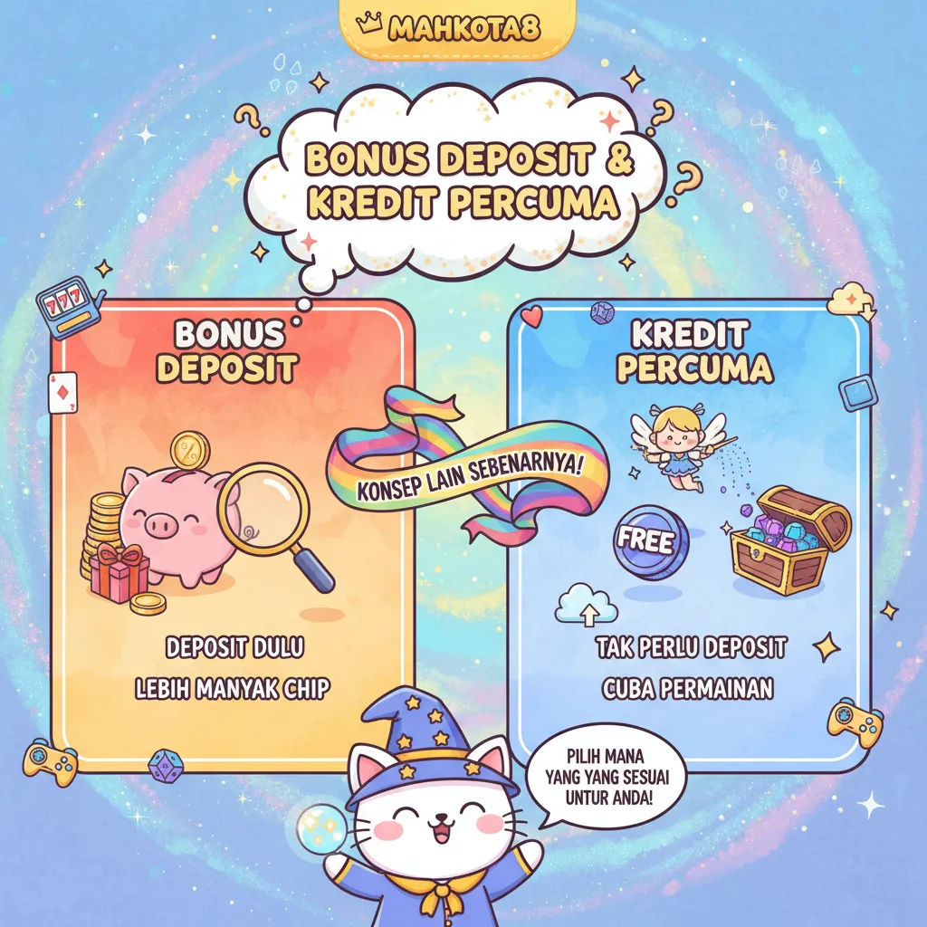 Bonus Deposit Mahkota8 dan Kredit Percuma