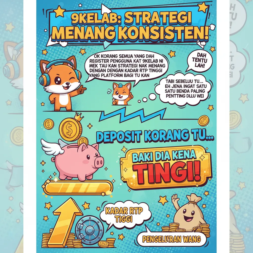 Strategi Menang 9kelab & Kadar RTP Tinggi
