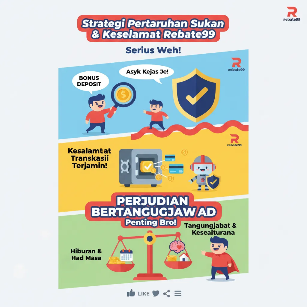 Strategi Pertaruhan Sukan & Keselamatan Rebate99