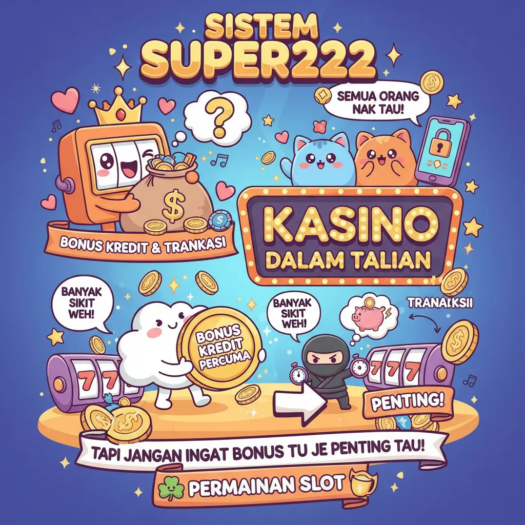 Sistem Super222: Bonus Kredit & Transaksi
